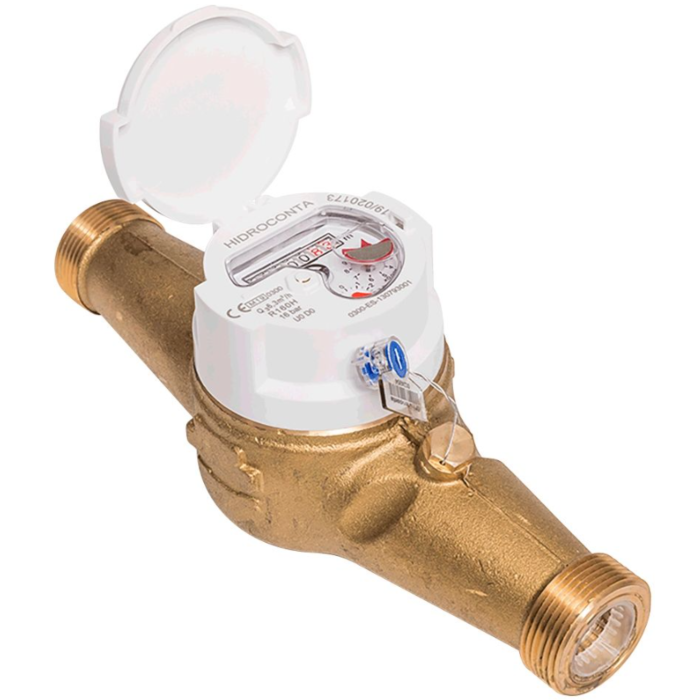 Hidroconta Triton watermeter 1¼" buitendraad